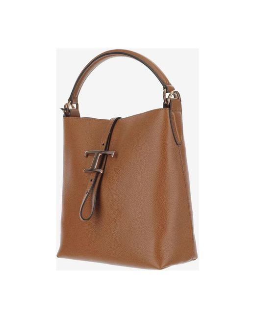 Bucket Bags Tod's de color Brown