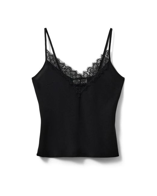 Sofie Schnoor Zwarte Strap Top 1000 in het Black