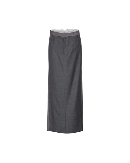 REMAIN Birger Christensen Gray Maxi Skirts