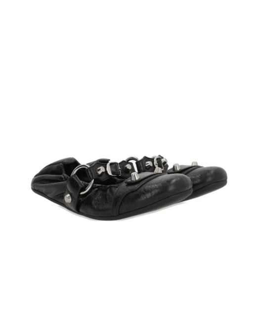 Balenciaga Black Ballet Flats