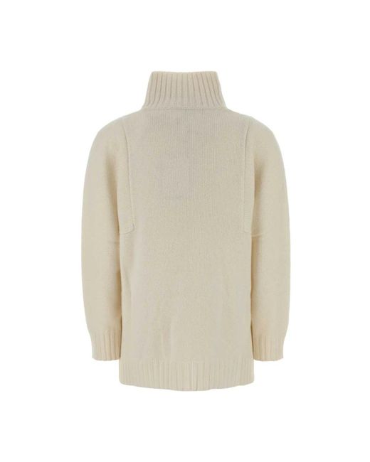 Max Mara Aceti Turtleneck in het White