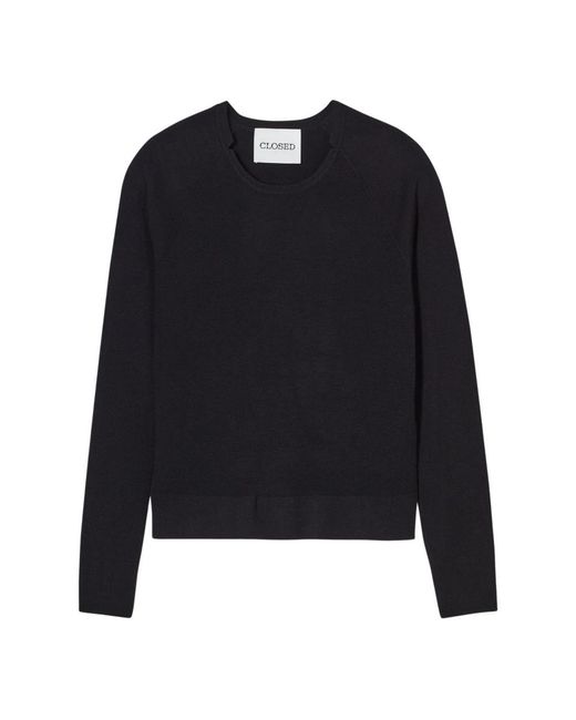 Closed Black Feinstrick-Jersey