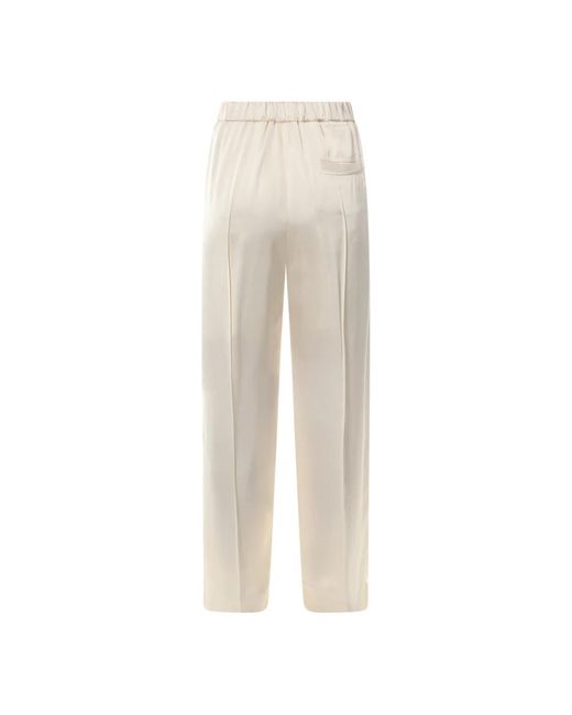 Jil Sander Natural Wide Trousers
