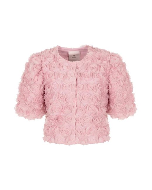 Freebird by Steven Lida Jacket in het Pink
