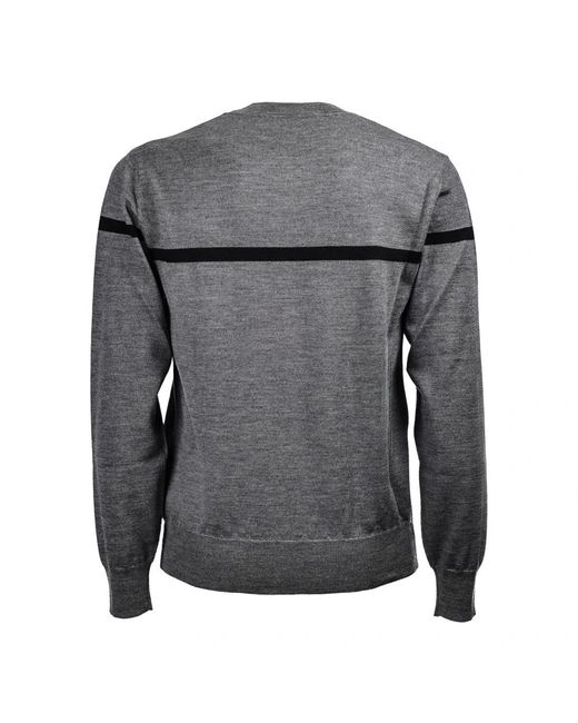 DSquared² Moderner regular fit pullover in Gray für Herren