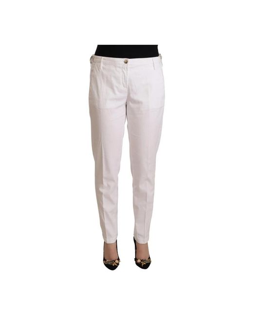 Jacob Cohen White Chinos