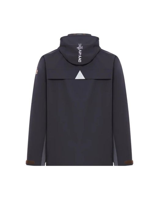 Moncler Jassen ,Zwart ,Zwarte Grenoble Ritsjas in het Blue voor heren
