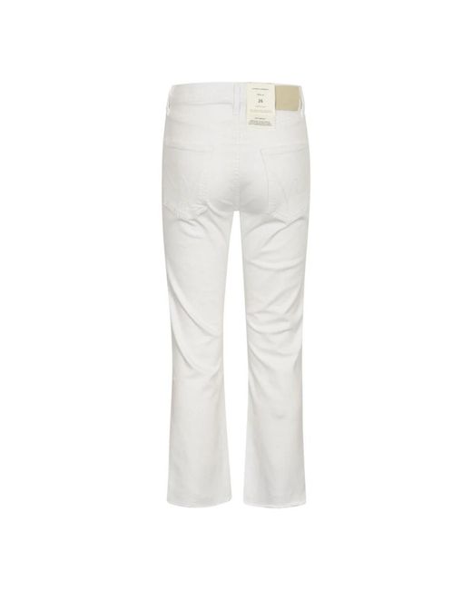 Citizens of Humanity White Straight Jeans
