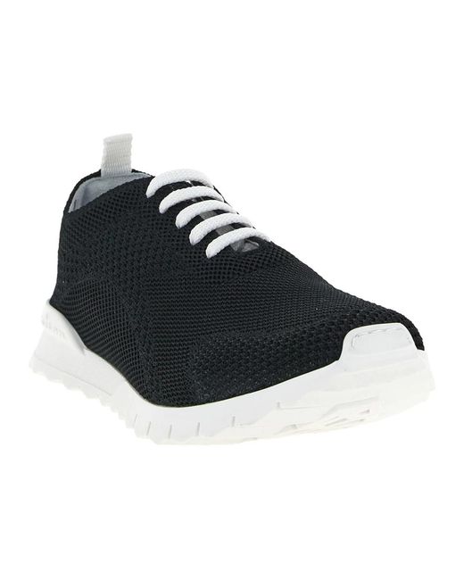 Kiton Black Sneakers for men