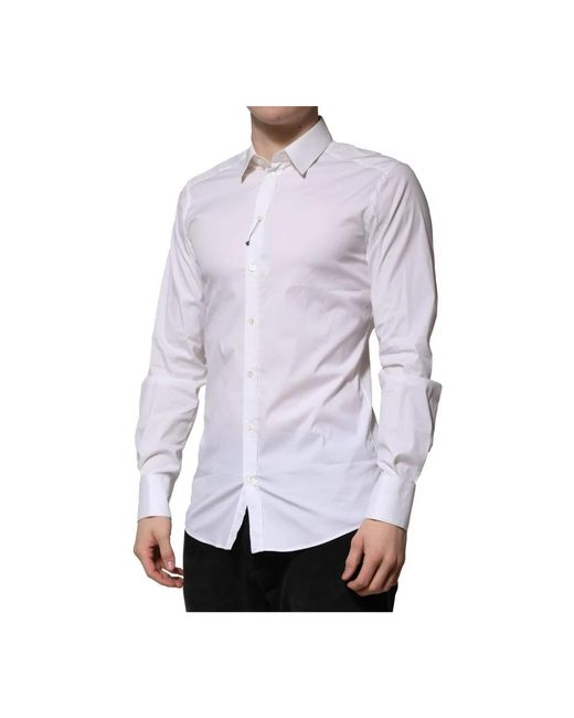 Dolce & Gabbana Purple Casual Shirts for men