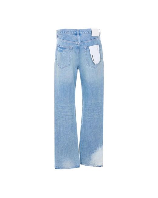 Purple Brand Blue Straight Fit Jeans for men