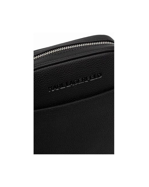Karl Lagerfeld Black Cross Body Messenger for men