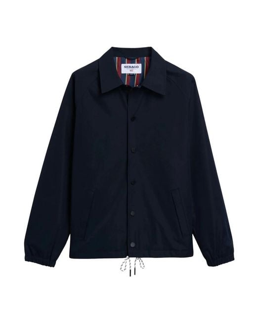 Sebago Blue Bomber Jackets for men