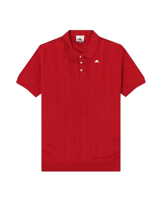 Kappa Polo shirts in Red für Herren