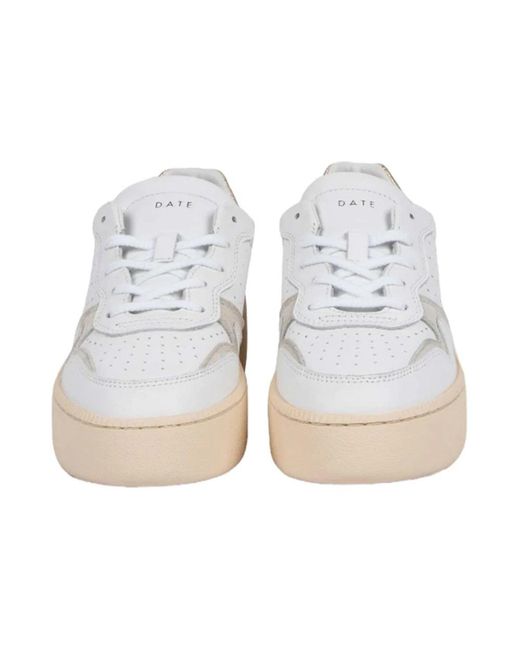 Date White Sneakers