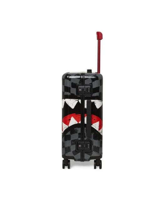 Sprayground Black Stilvolle koffer für reisen