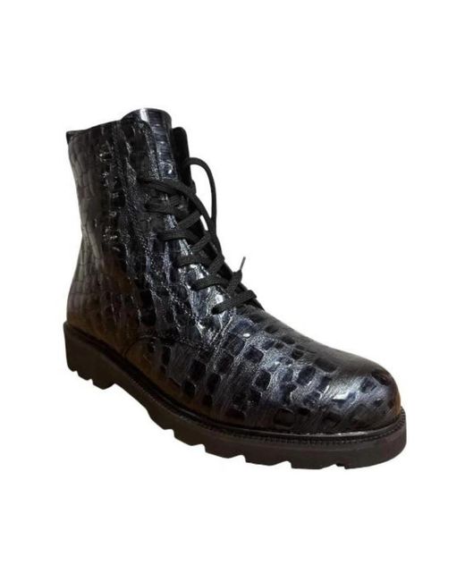 Remonte Black Schnürstiefel