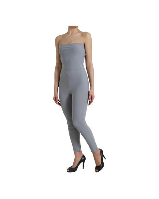 Dolce & Gabbana Blue Jumpsuits