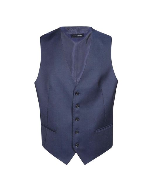 Tagliatore Blue Suit Vests for men