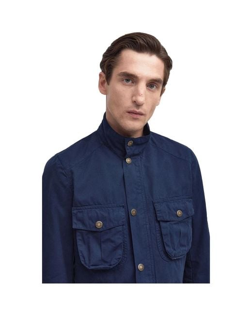 Barbour Blue Light Jackets for men