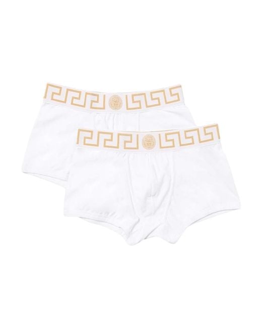 Versace Bottoms in het White voor heren