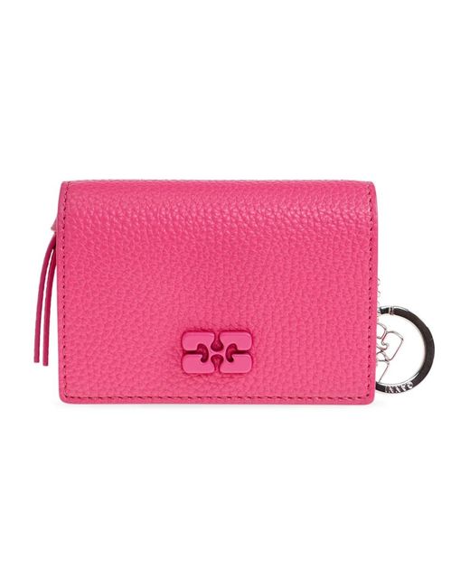 Ganni Pink Wallets & Cardholders