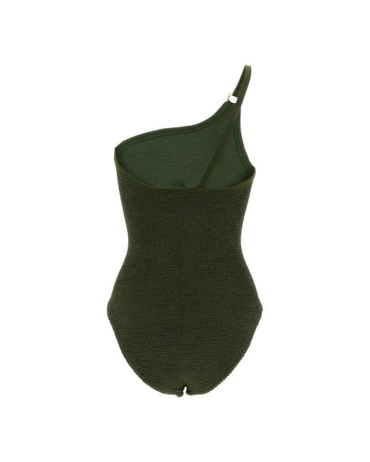 Hunza G Green Swimsuits
