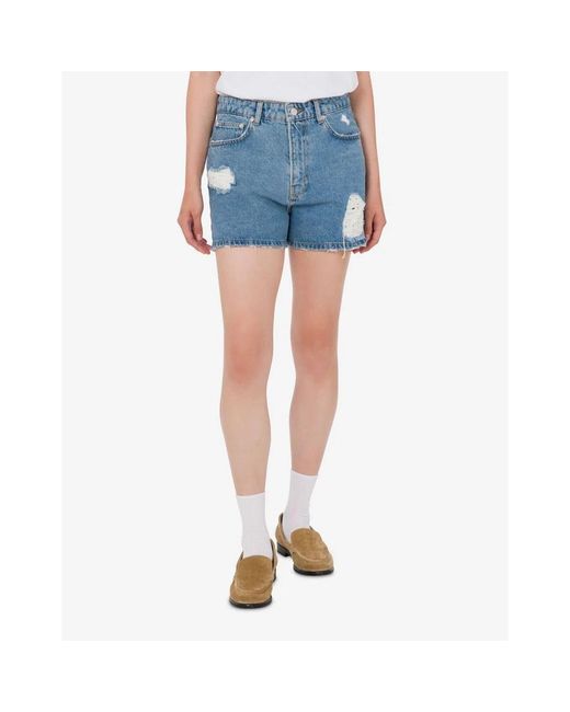 Moschino Blue Denim Shorts