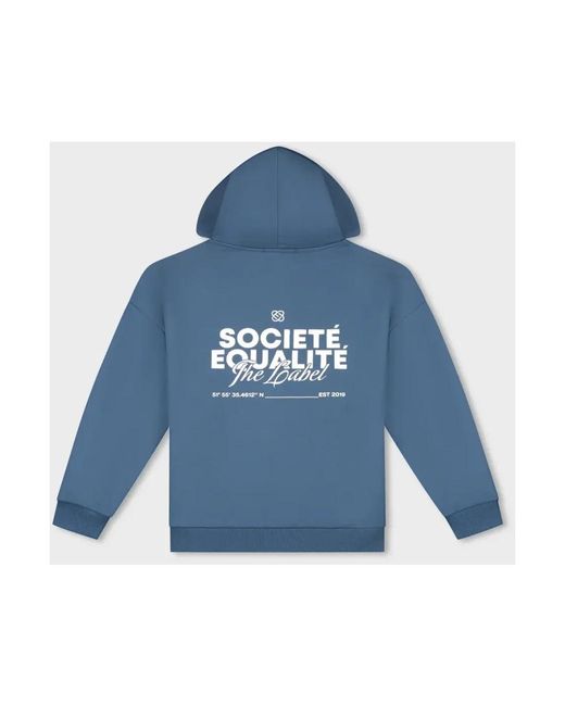 Zip-Throughs Equalite de hombre de color Blue