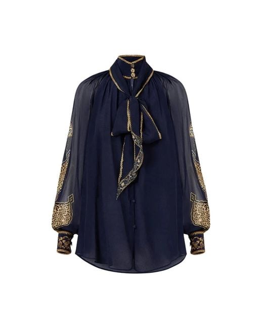 Camilla Blue Blouses