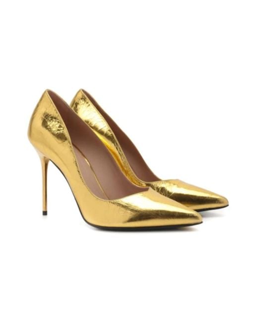 Balmain Pumps in het Metallic