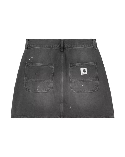 Carhartt Gray Denim Skirts