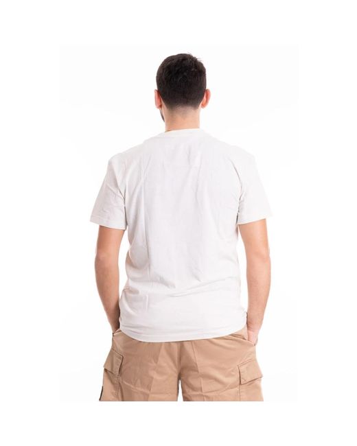 Calvin Klein Klassisches t-shirt in White für Herren