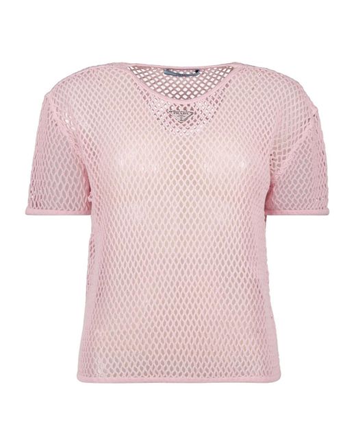 Prada Pink T-Shirts