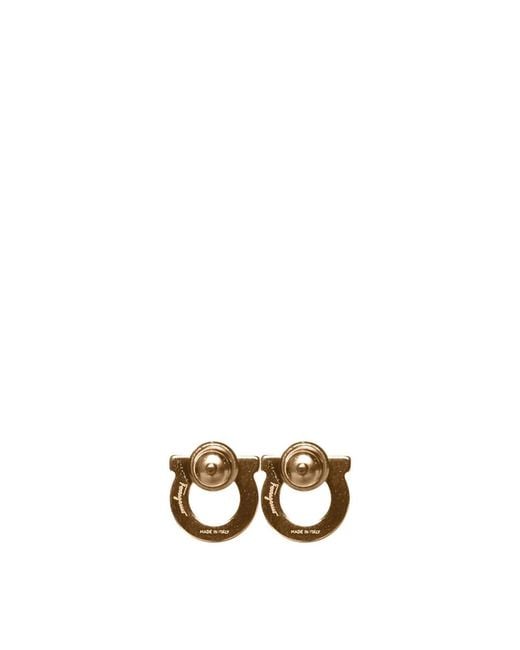 Ferragamo Metallic Earrings