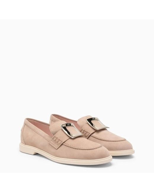 Roger Vivier Pink Loafers