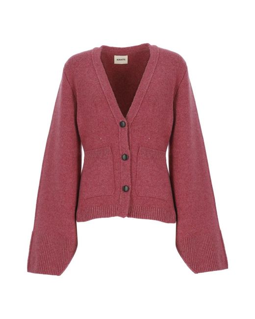 Khaite Cashmere Knitwear in het Red