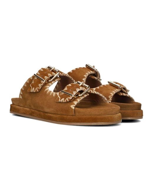 Blasz Brown Kamel Sommer Hausschuhe Mag-40
