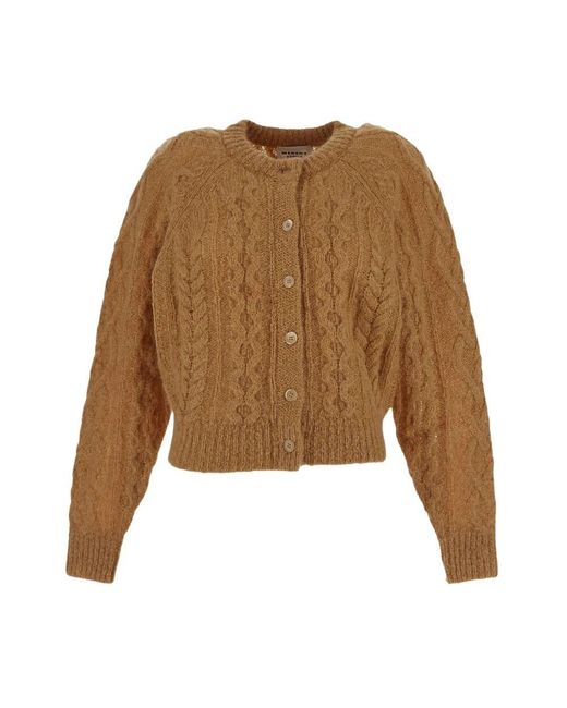 Isabel Marant Brown Wollstrickpullover isabel marant étoile
