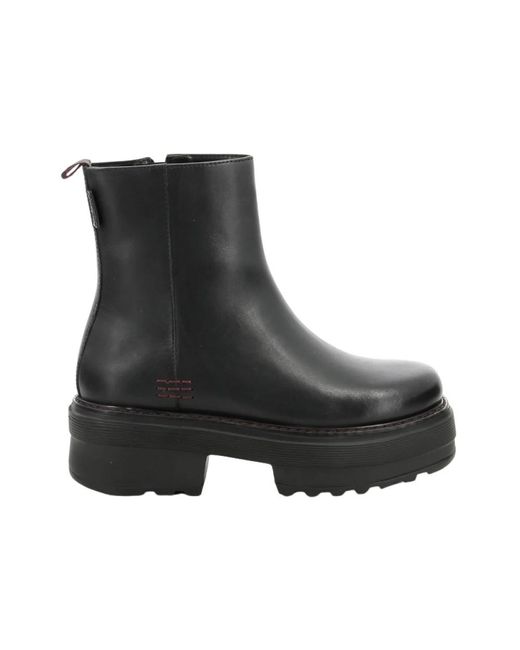 Kickers Black Chelsea Boots