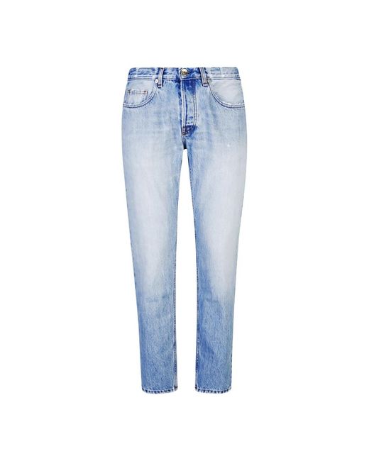 Eleventy Slim-fit jeans in Blue für Herren