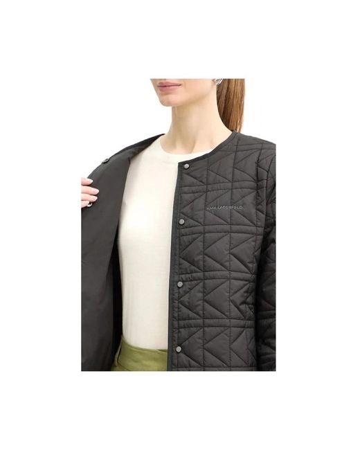 Karl Lagerfeld Black Light Jackets