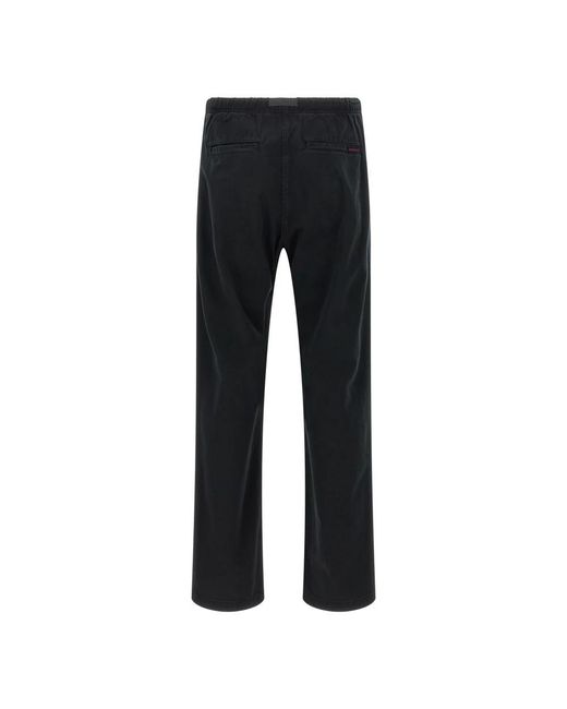 Gramicci Black Straight Trousers for men