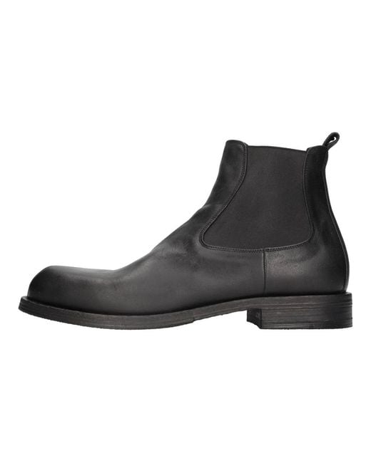 Pantanetti Black Chelsea Boots for men