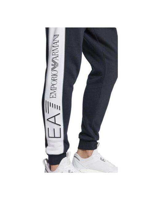 EA7 Blue Sweatpants for men