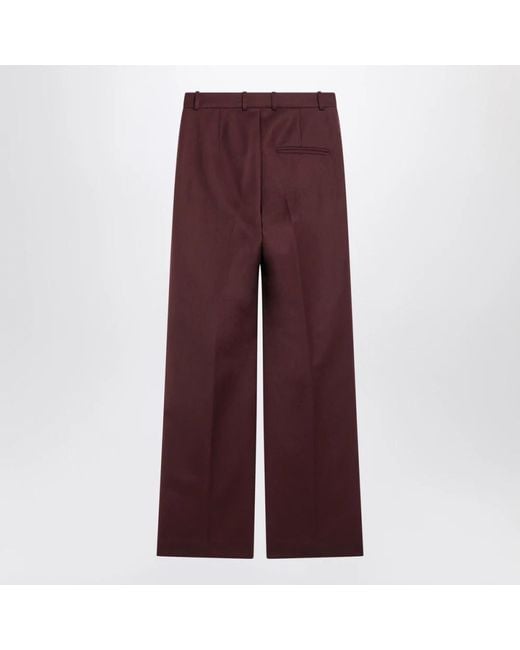 Frankie Shop Purple Wide Trousers