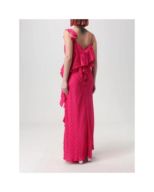 MSGM Pink Maxi Dresses