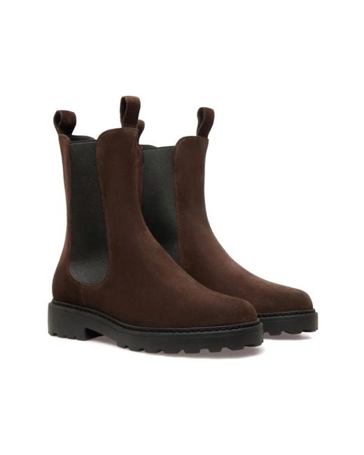 Bally Brown Chelsea Boots