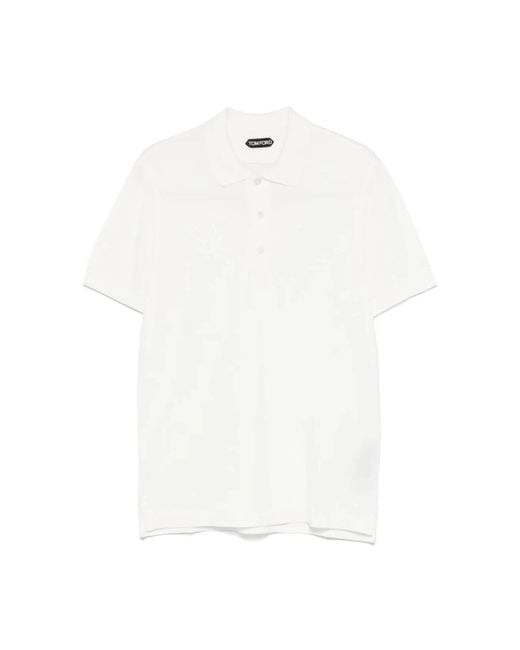 Tom Ford White Polo Shirts for men