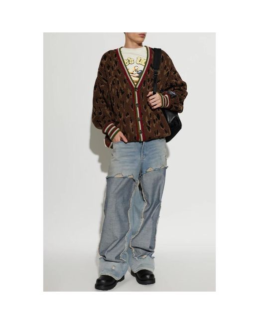 PDF Strickjacke in Brown für Herren